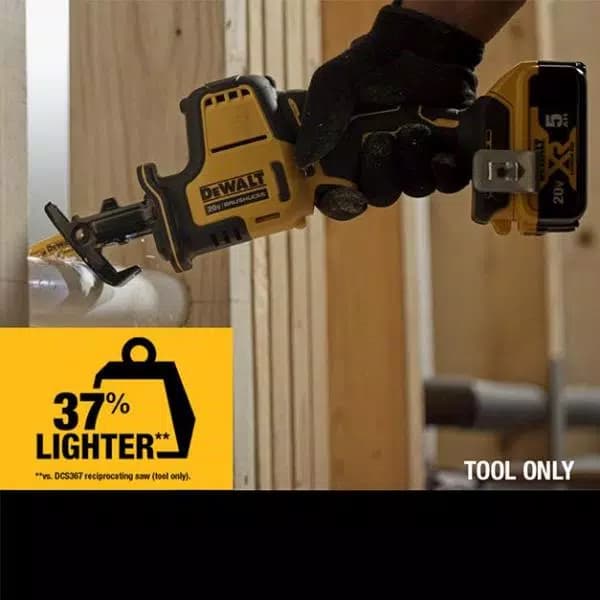 DEWALT 20V MAX ATOMIC Brushless Compact Cordless Reciprocating Saw (Tool-Only)