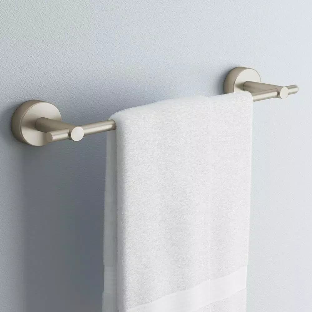 Glacier Bay Innburg 18 in. Single Towel Bar, Brushed Nickel