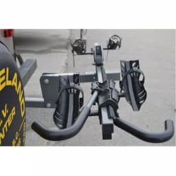 Swagman Dispatch Premiere 2-Bike Platform RV Hitch Rack - Gray and Black thumbnail 3