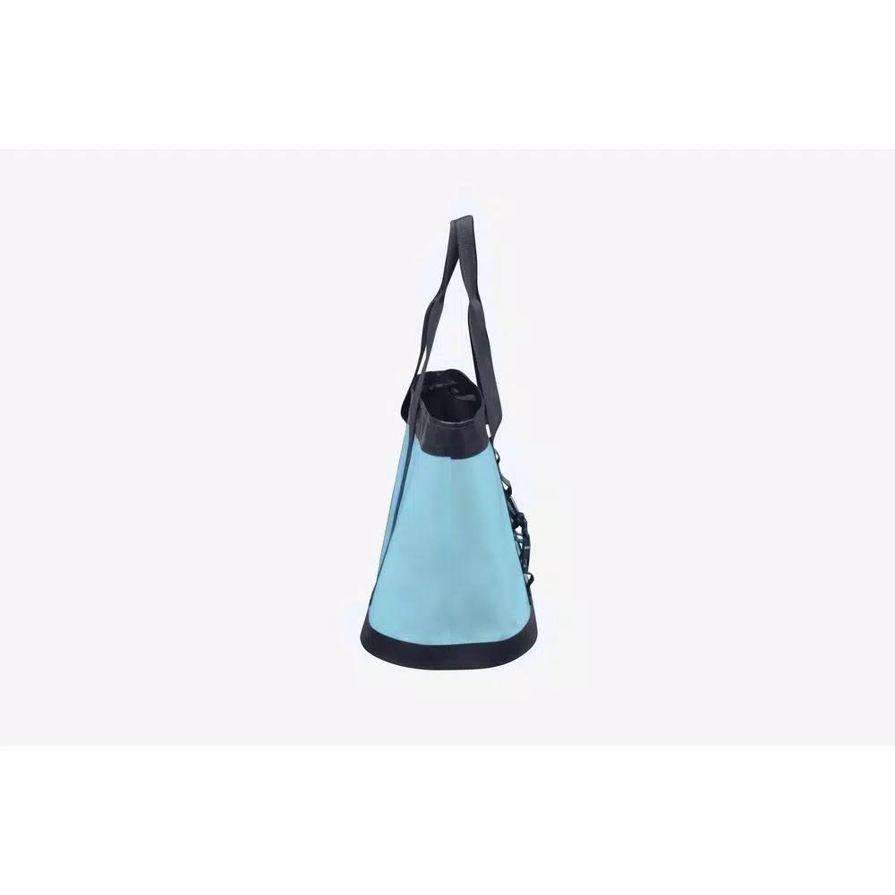 Camp-Zero Premium Carry-All Tote Bag - Waterproof Soft-Side Cooler, Blue and Gray