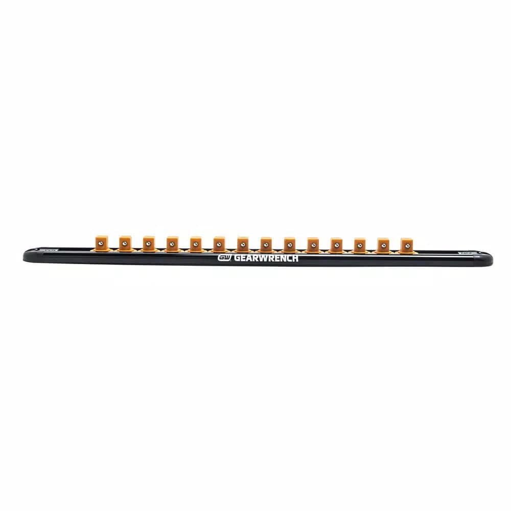 GEARWRENCH 3/8 in. Magnetic Socket Rack with 14 Rotating Studs