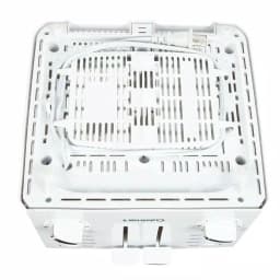 Cuisinart Compact 4-Slice White Wide Slot Toaster with Crumb Tray thumbnail 3