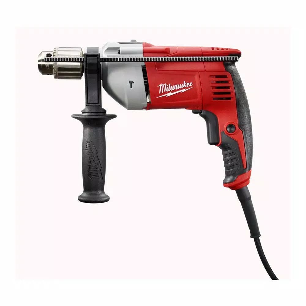 Milwaukee 8 Amp Corded 1/2 in. Hammer Drill Driver with All-Metal Gear Case