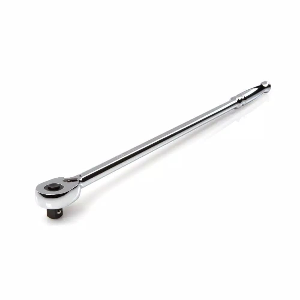 Tekton 3/8 in. Drive x 18 in. Quick-Release Ratchet, 90-Tooth Ultra-Compact Head