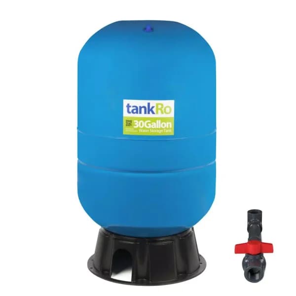 Express Water 30 Gallon Reverse Osmosis Storage Pressure Tank - 18 Gallon Capacity RO Water Filtration Expansion Tank