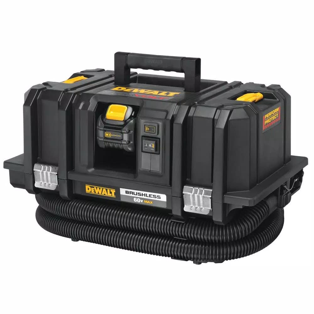 DEWALT FLEXVOLT 60V MAX Cordless Dust Extractor Kit with (2) 6.0Ah Batteries