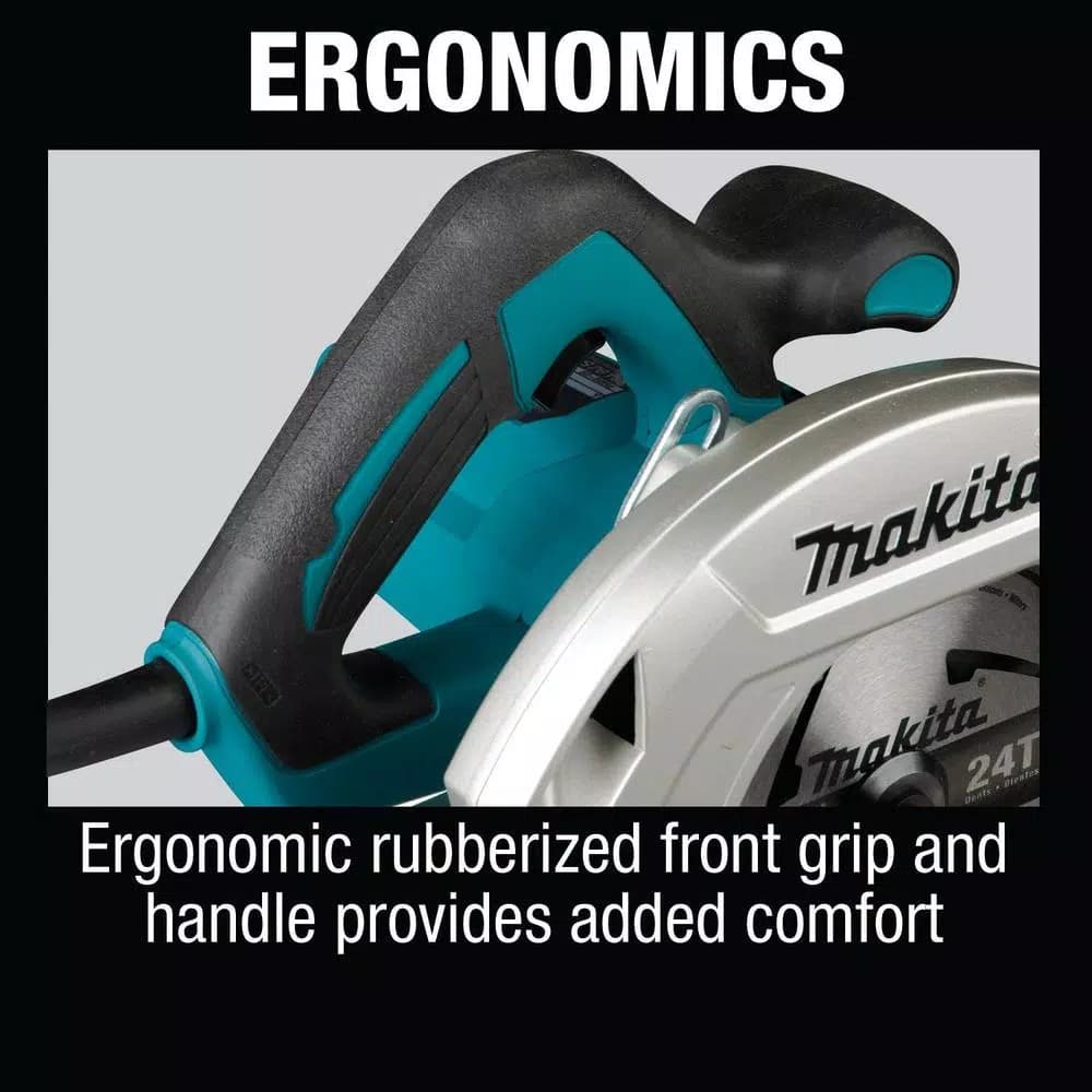 Makita HS7610 7-1/4 in. 14 Amp Corded Circular Saw with 24T Framing Blade