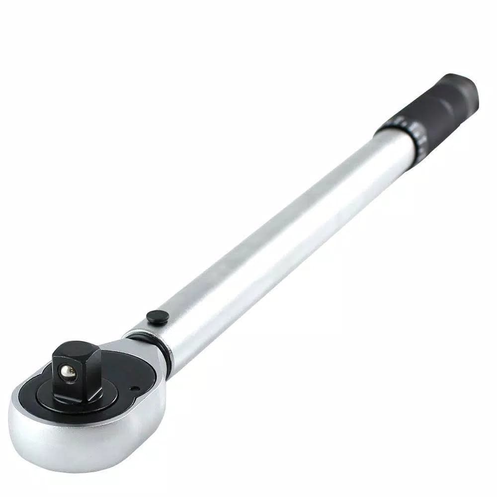 Capri Tools 1/2 in. Drive Torque Wrench, 30-150 ft. lbs., Pulse-Stop Technology