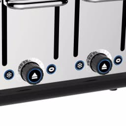 Dualit Design Series 4-Slice Stainless Steel Toaster with Interchangeable Panels thumbnail 3