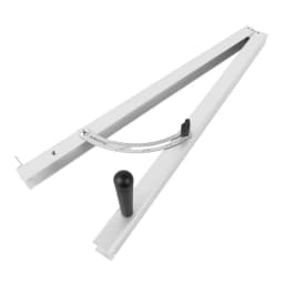 POWERTEC 24-Inch Aluminum Table Saw Taper Jig with Laser Etched Scale thumbnail 1