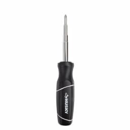 Husky 3-Piece Hand Tool Set with 6-in-1 Screwdriver, Slip Joint Pliers, and Folding Utility Knife thumbnail 2