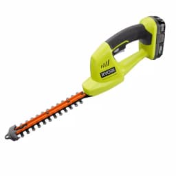 RYOBI ONE+ 18V Lithium-Ion Cordless 2-in-1 Grass Shear and Shrubber Trimmer Kit with 1.3 Ah Battery and Charger thumbnail 7