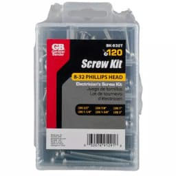Gardner Bender Electrician's Machine Screw Assortment Kit, 120-Piece Set with Organizer Case thumbnail 3