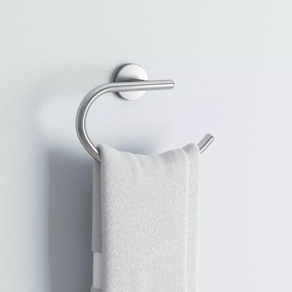 Glacier Bay Dorset Chrome Hand Towel Ring