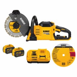 DEWALT FLEXVOLT 60V MAX 9 in. Cordless Brushless Cut-Off Saw Kit with (2) 9.0 Ah Batteries thumbnail 1