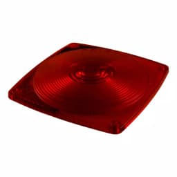 CURT Replacement Combination Trailer Light Rear Lens, Red thumbnail 1