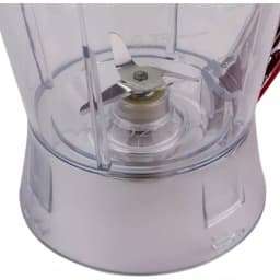 Ovente 400W Professional Blender, 50 oz 2-Speed Jar Blender with Pulse, Stainless Steel Blades, Red thumbnail 4