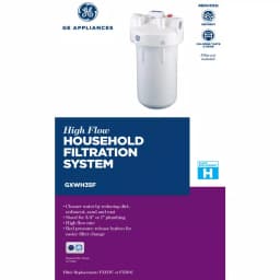 GE Heavy-Duty Whole House Water Filtration System with FXHTC Replacement Filter thumbnail 4