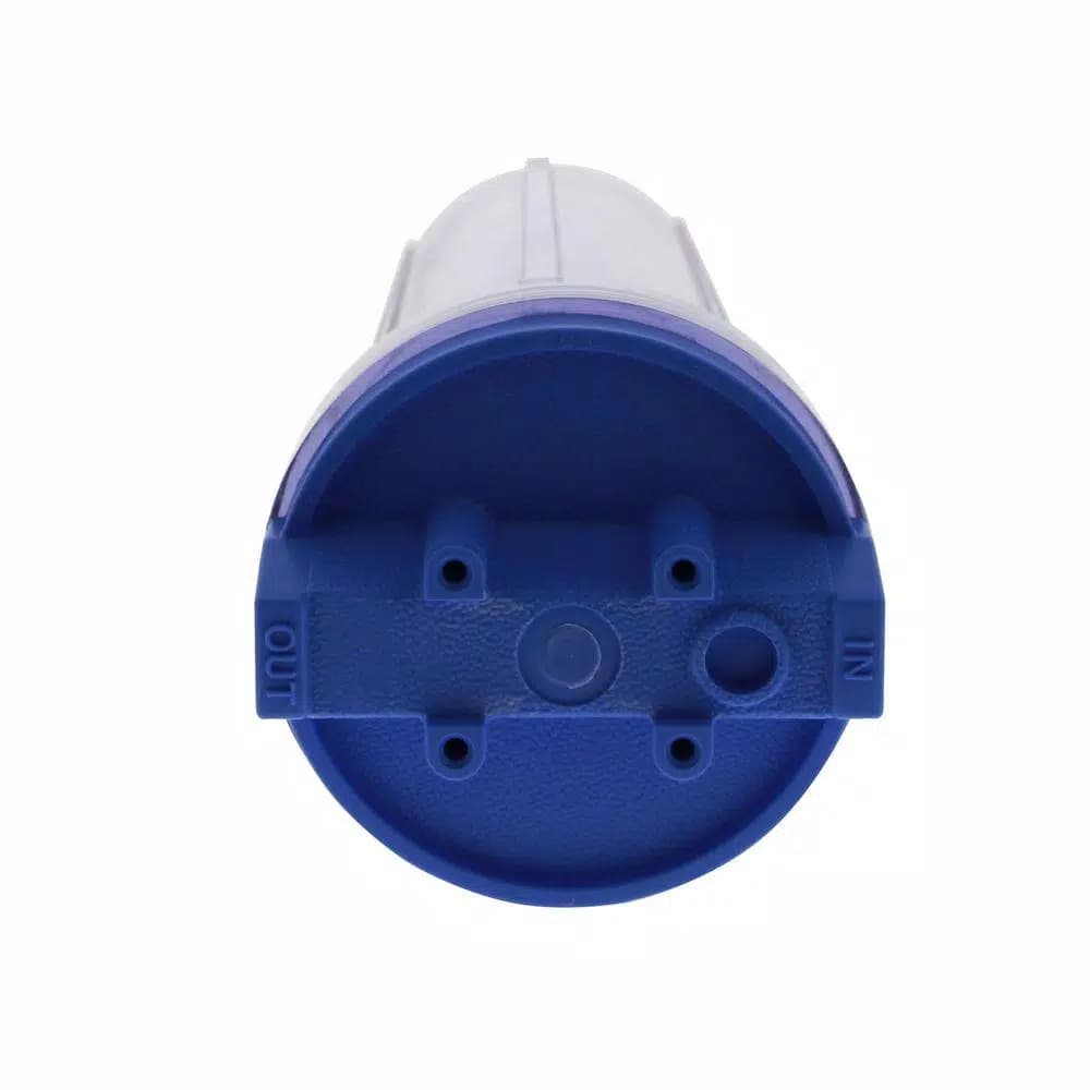 Pentek 158008 Slim Line 10 in. Clear Water Filter Housing, 3/8 in. NPT