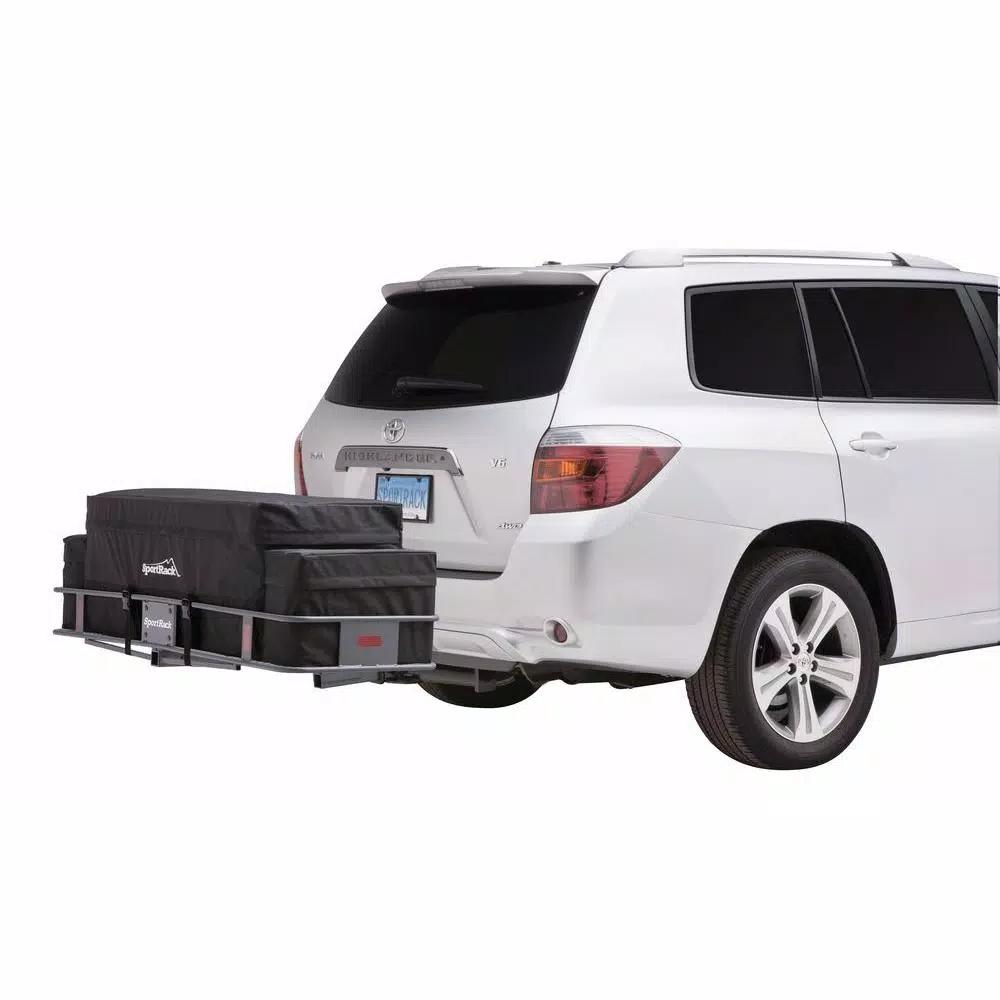 SportRack 10 cu. ft. Hitch Basket Cargo Bag, Water-Resistant Nylon