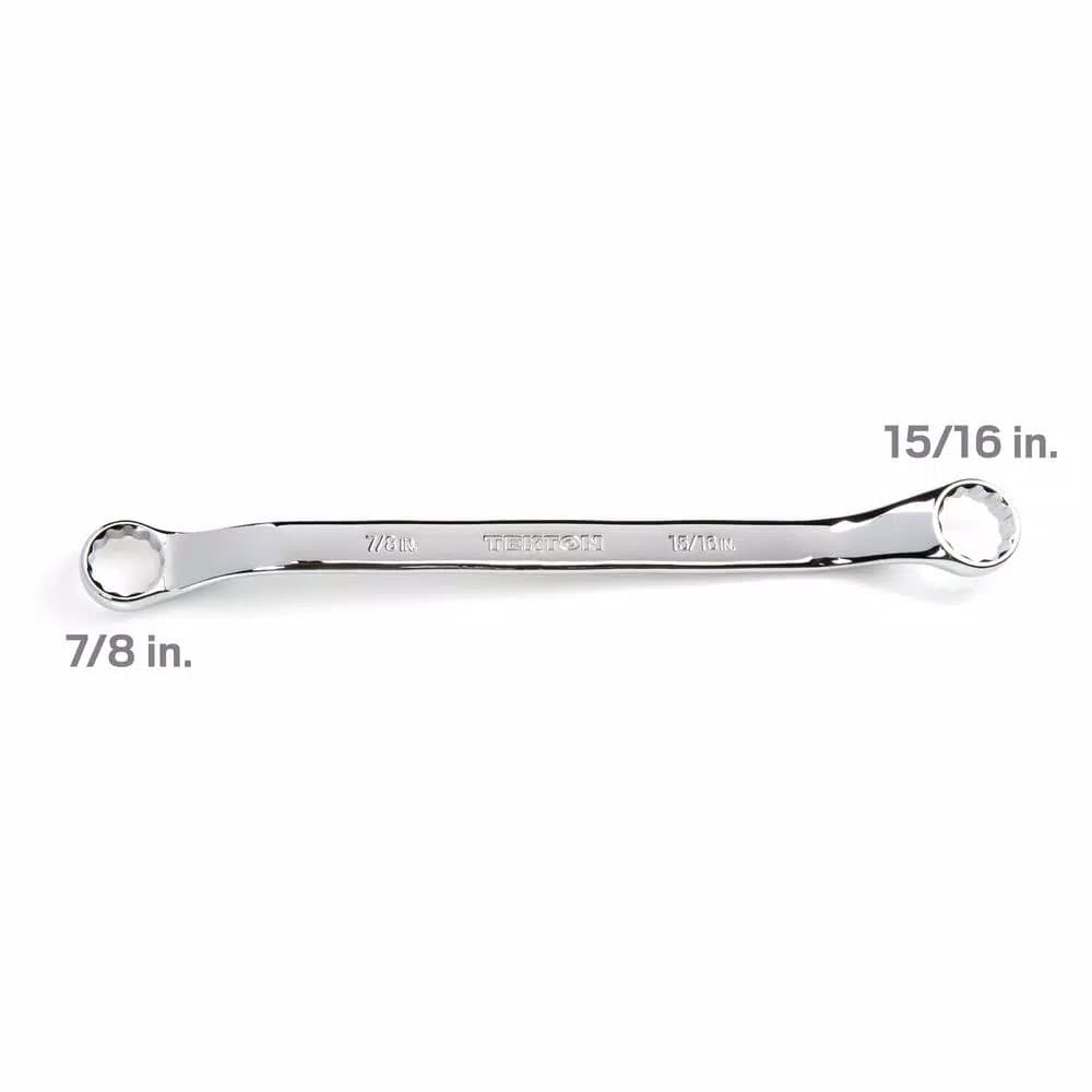 TEKTON 7/8 in. x 15/16 in. 45° Offset Double Box End Wrench