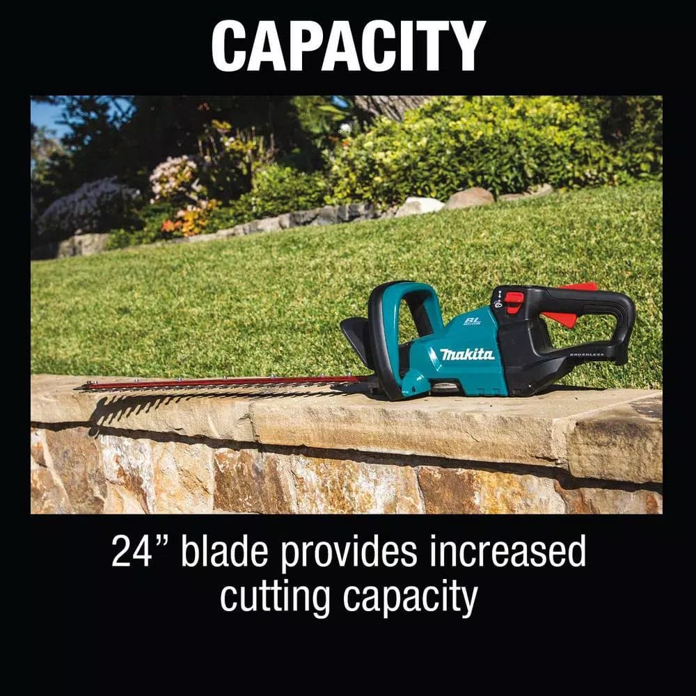 Makita 18V LXT Brushless Cordless 24 in. Hedge Trimmer (Tool Only)