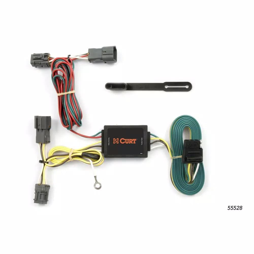 CURT Custom Vehicle-Trailer Wiring Harness for Hyundai Tucson, 4-Way Flat Output