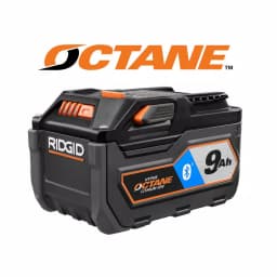 RIDGID 18V OCTANE Bluetooth 9.0 Ah High Capacity Lithium-Ion Battery thumbnail 5