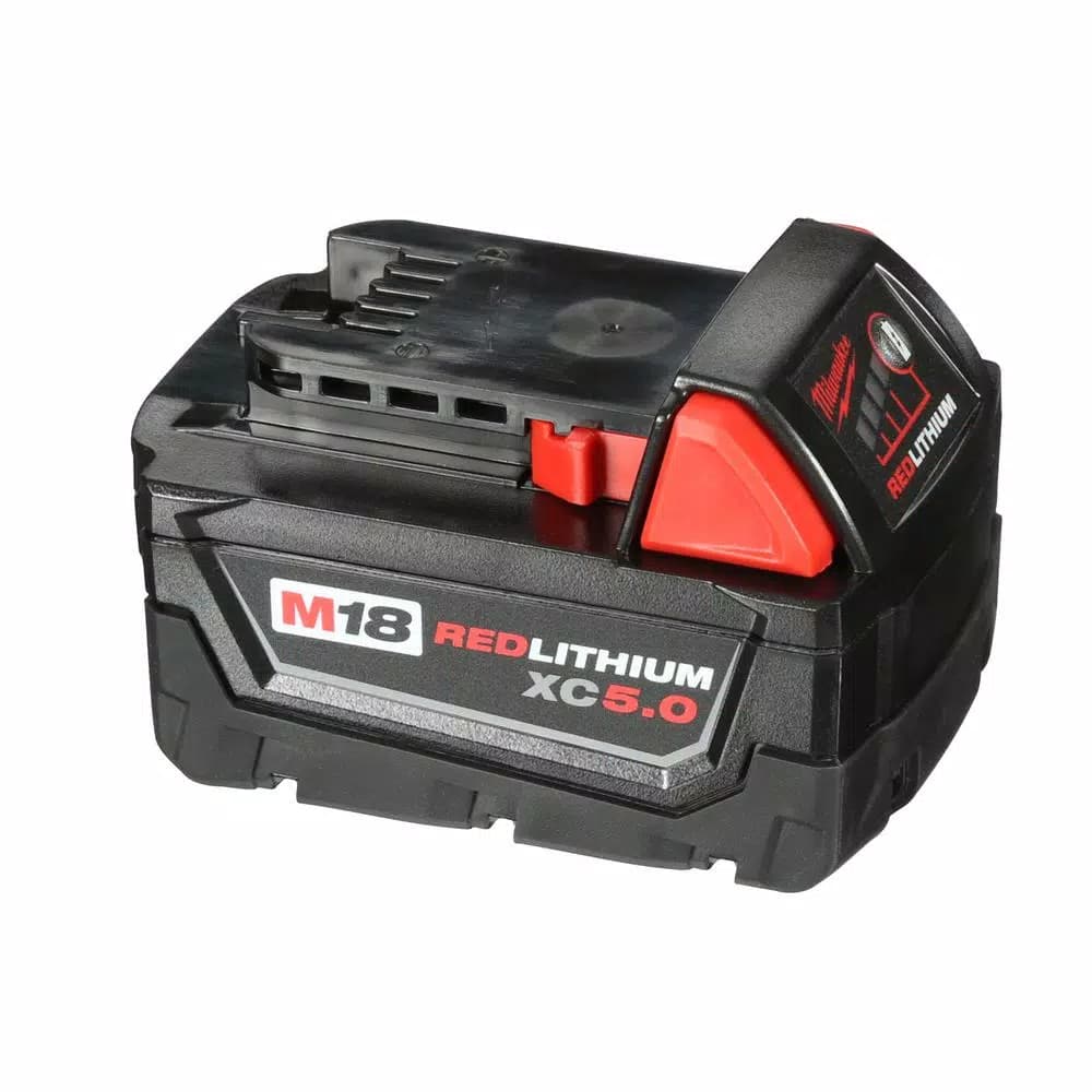 Milwaukee M18 REDLITHIUM XC5.0 18V Lithium-Ion Battery & Charger Starter Kit