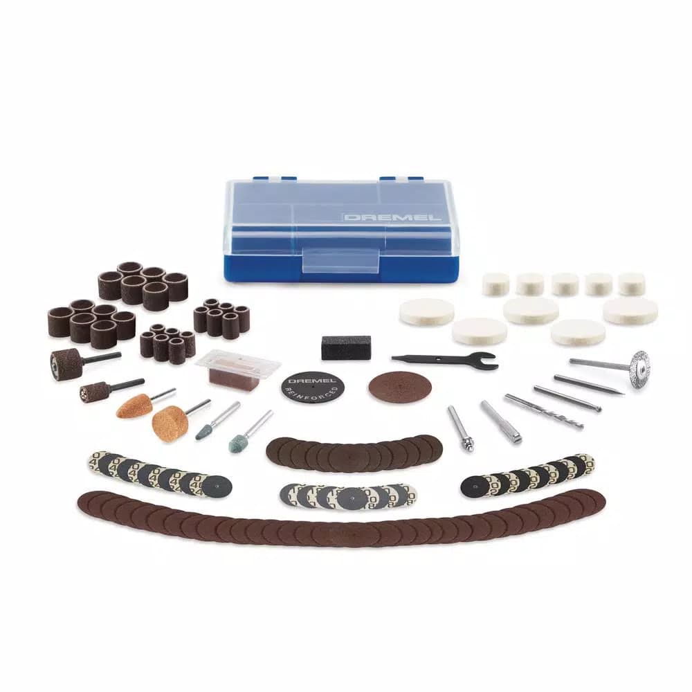 Dremel 130-Piece Rotary Tool All-Purpose Accessory Kit with Storage Case