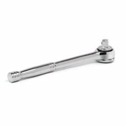 Stark 1/2 in. Drive Quick Release Ratchet, 72-Tooth Polished Chrome Vanadium Steel Hand Tool thumbnail 2