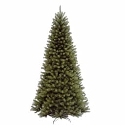 National Tree Company 9 ft. North Valley Spruce Hinged Artificial Christmas Tree, 2128 Tips, Green thumbnail 1