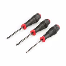 TEKTON 3-Piece Square Recess Screwdriver Set, Chrome Molybdenum Steel Blades thumbnail 1