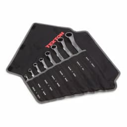 TEKTON 8-Piece 45° Offset Box End Wrench Set, 1/4 in. to 1-1/4 in., with Roll-Up Pouch thumbnail 1