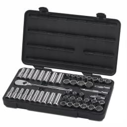 GEARWRENCH 49-Piece 1/2 in. Drive 12-Point Ratchet and Socket Set, SAE and Metric thumbnail 3