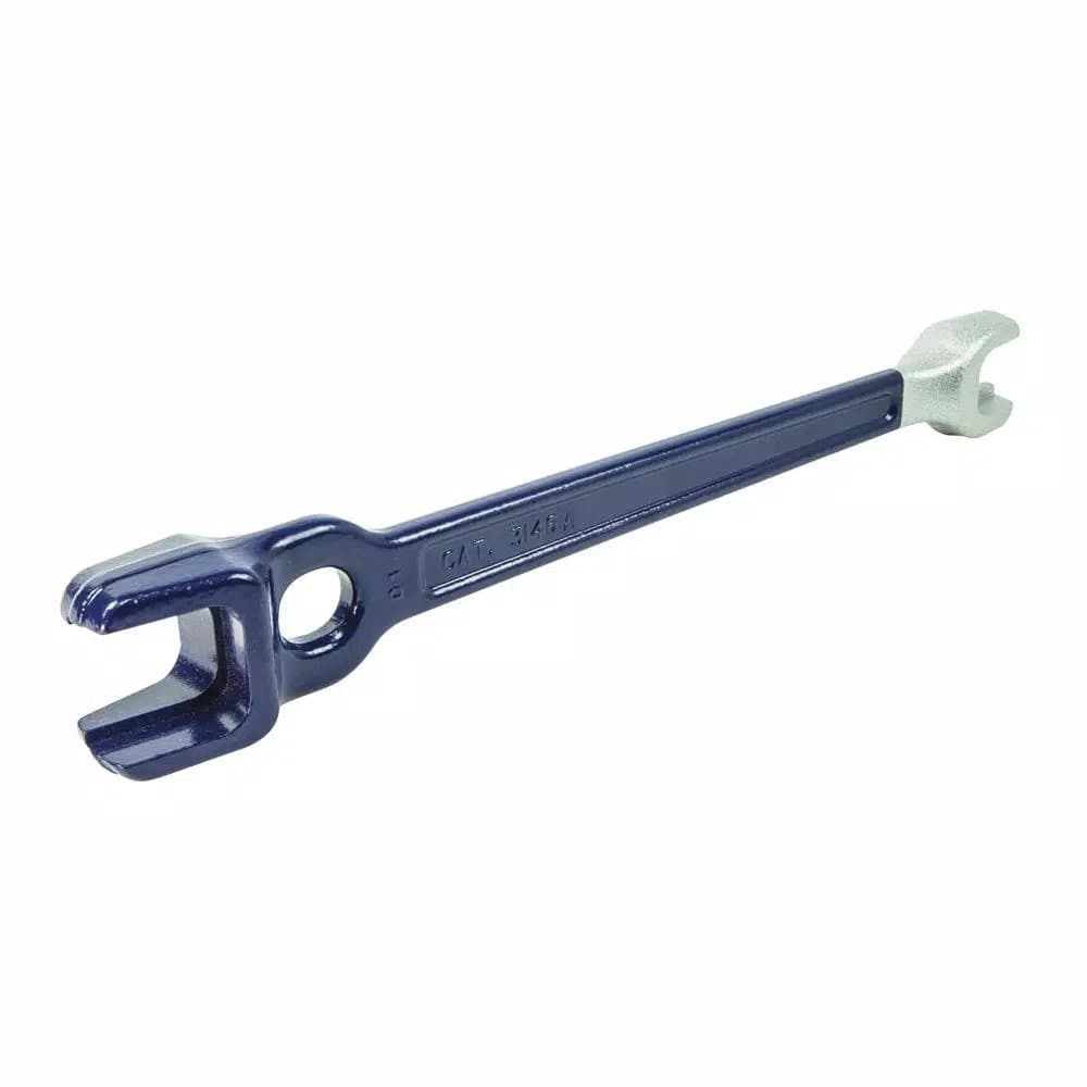 Klein Tools Lineman's Wrench, Dual-Sized Open/Box End, 13 in.