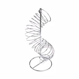 Mind Reader Stainless Steel Twisted Fruit Holder, Silver Metal Wire Fruit Basket thumbnail 3