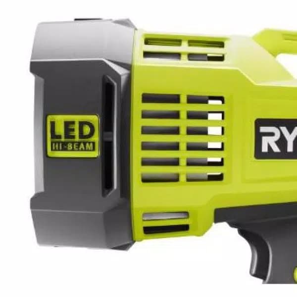 RYOBI 18V ONE+ Hybrid LED Spotlight with 12V Automotive Cord, 2500 Lumens