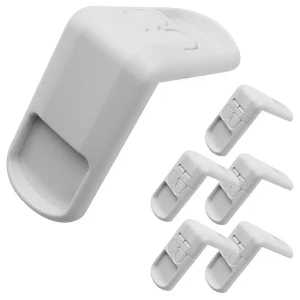 SecurityMan Childproofing Drawer and Cabinet Safety Locks (6-Pack) - Universal Baby Proofing Latches