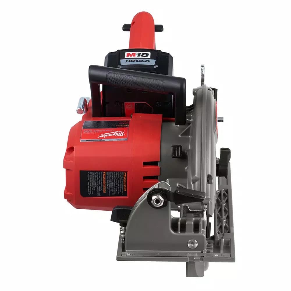 Milwaukee M18 FUEL 7-1/4 in. Cordless Rear Handle Circular Saw Kit with 12.0 Ah Battery & Rapid Charger