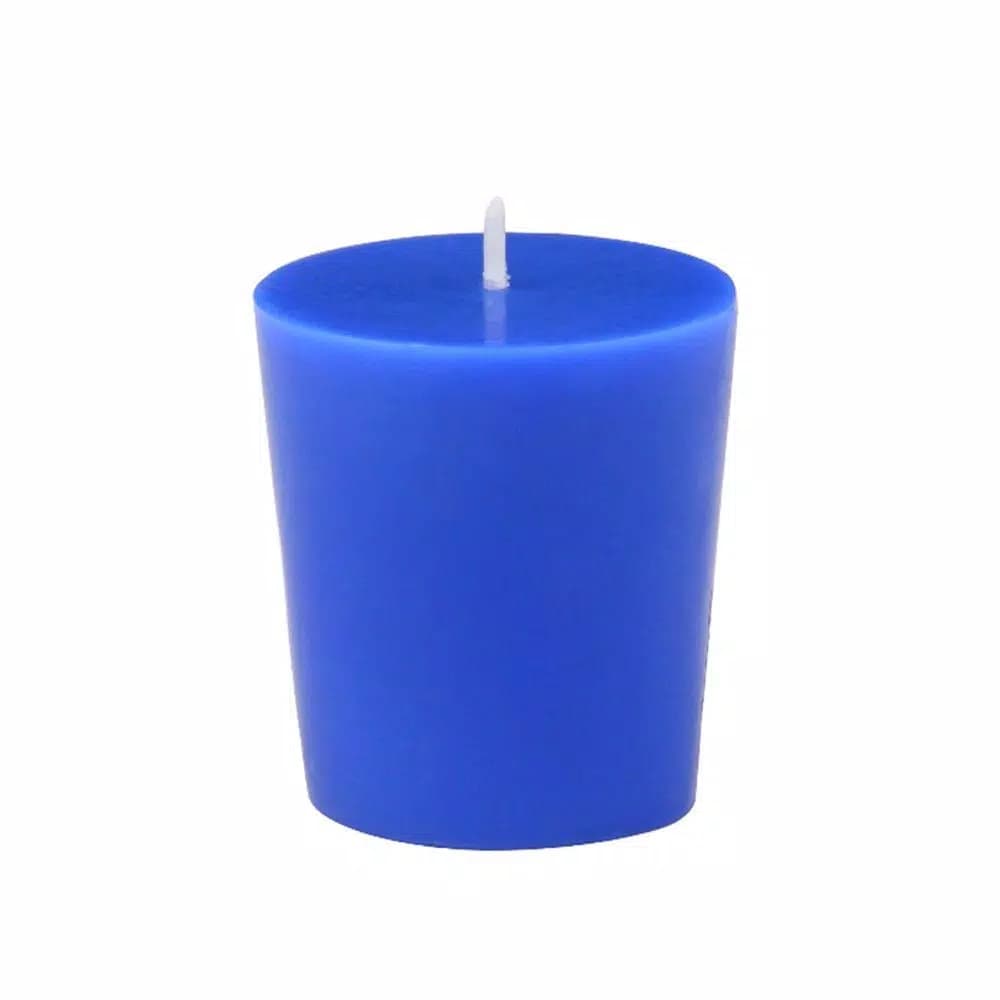 Zest Candle Blue Votive Candles, 1.75 in. Diameter, 12-Pack