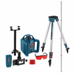 Bosch Factory Reconditioned 800 ft. Self-Leveling Rotary Laser Level Kit (5-Piece) thumbnail 1