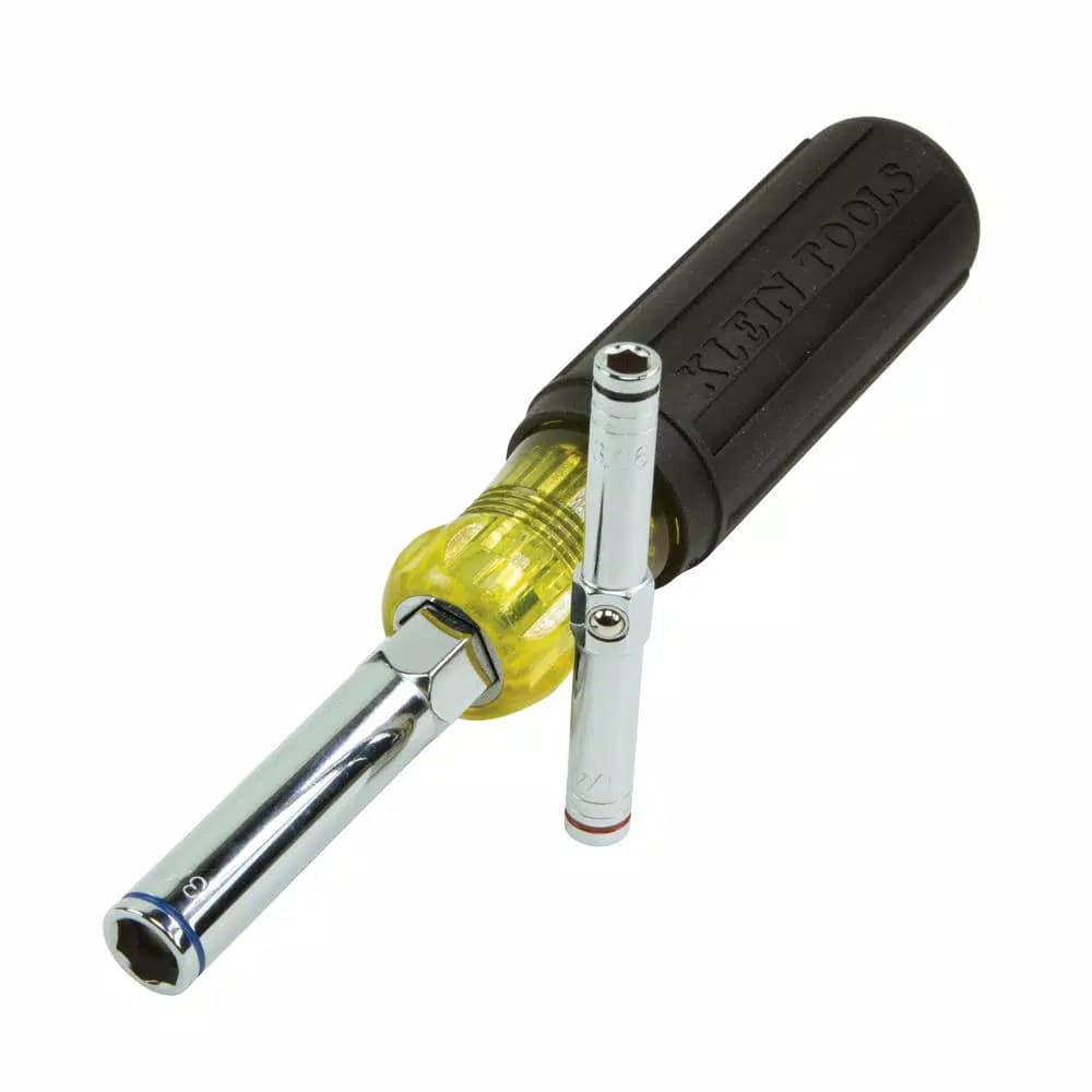 Klein Tools 2-Piece Electrical Tool Set: Non-Contact Voltage Tester and 5-in-1 Nut Driver Kit