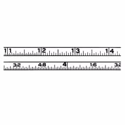 Lufkin Executive ThinLine 6 ft. Diameter Pocket Tape Measure, Chrome Clad thumbnail 2