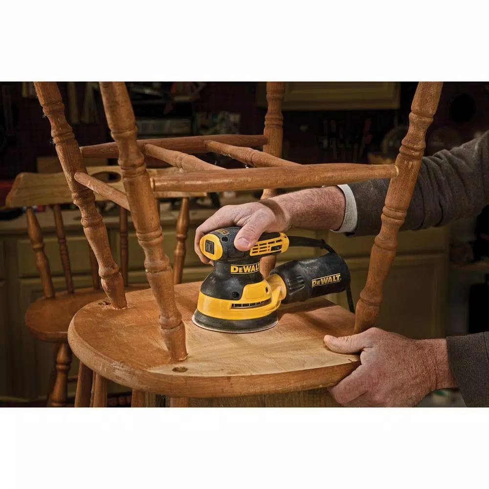 DEWALT DWE6423K 5 in. Variable Speed Random Orbital Sander, 3 Amp, Corded