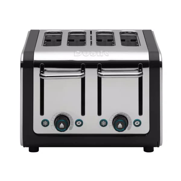Dualit Design Series 4-Slice Stainless Steel Toaster with Interchangeable Panels