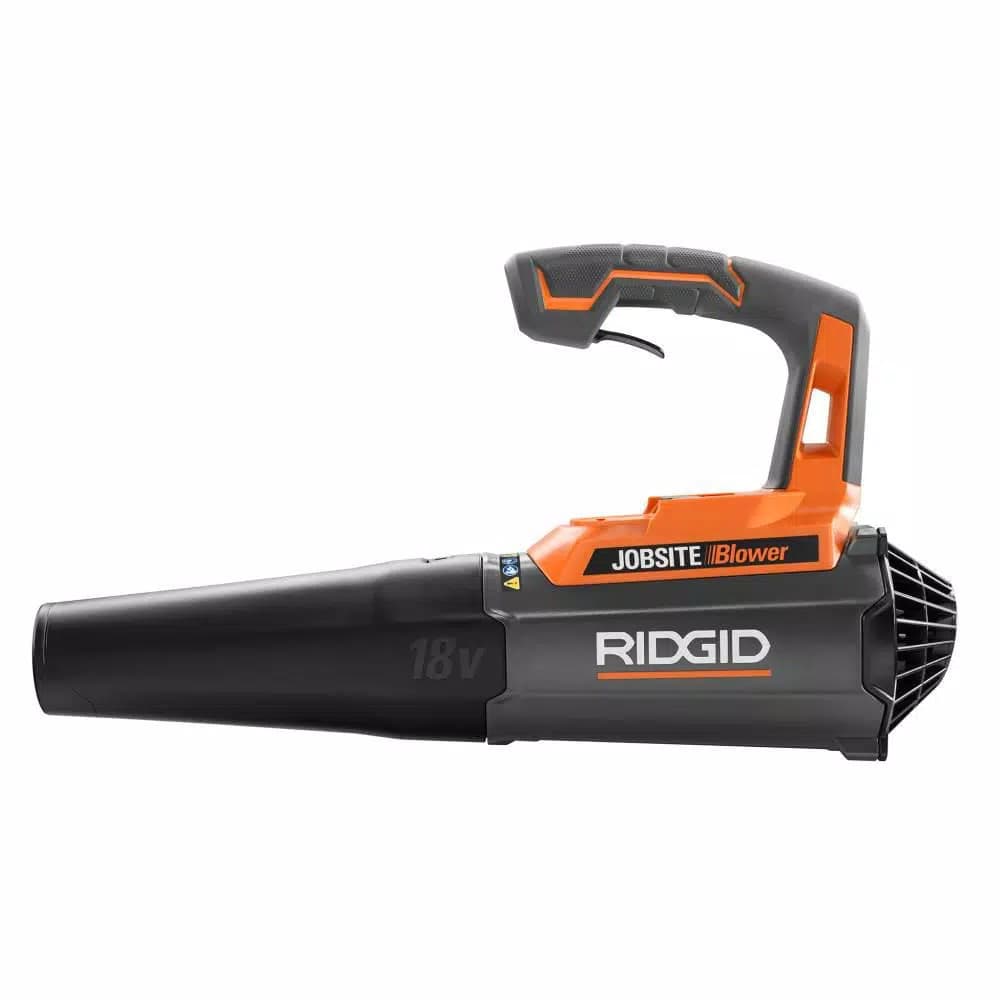 RIDGID 18V Cordless 105 MPH Handheld Jobsite Blower (Tool Only)