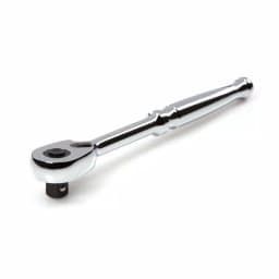 Tekton 3/8 in. Drive x 8 in. Quick-Release Ratchet, 90-Tooth Ultra-Compact Design thumbnail 1