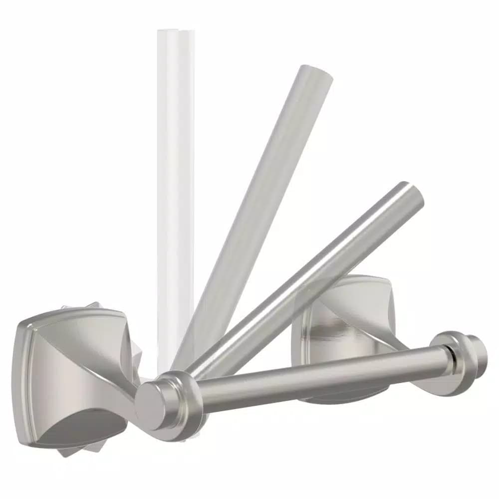 Delta Amaya Pivoting Toilet Paper Holder in Brushed Nickel