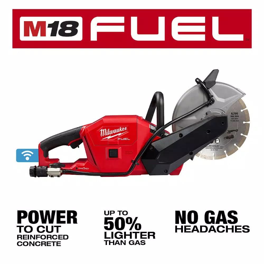 Milwaukee M18 FUEL ONE-KEY 9 in. Cordless Cut Off Saw (Tool-Only)